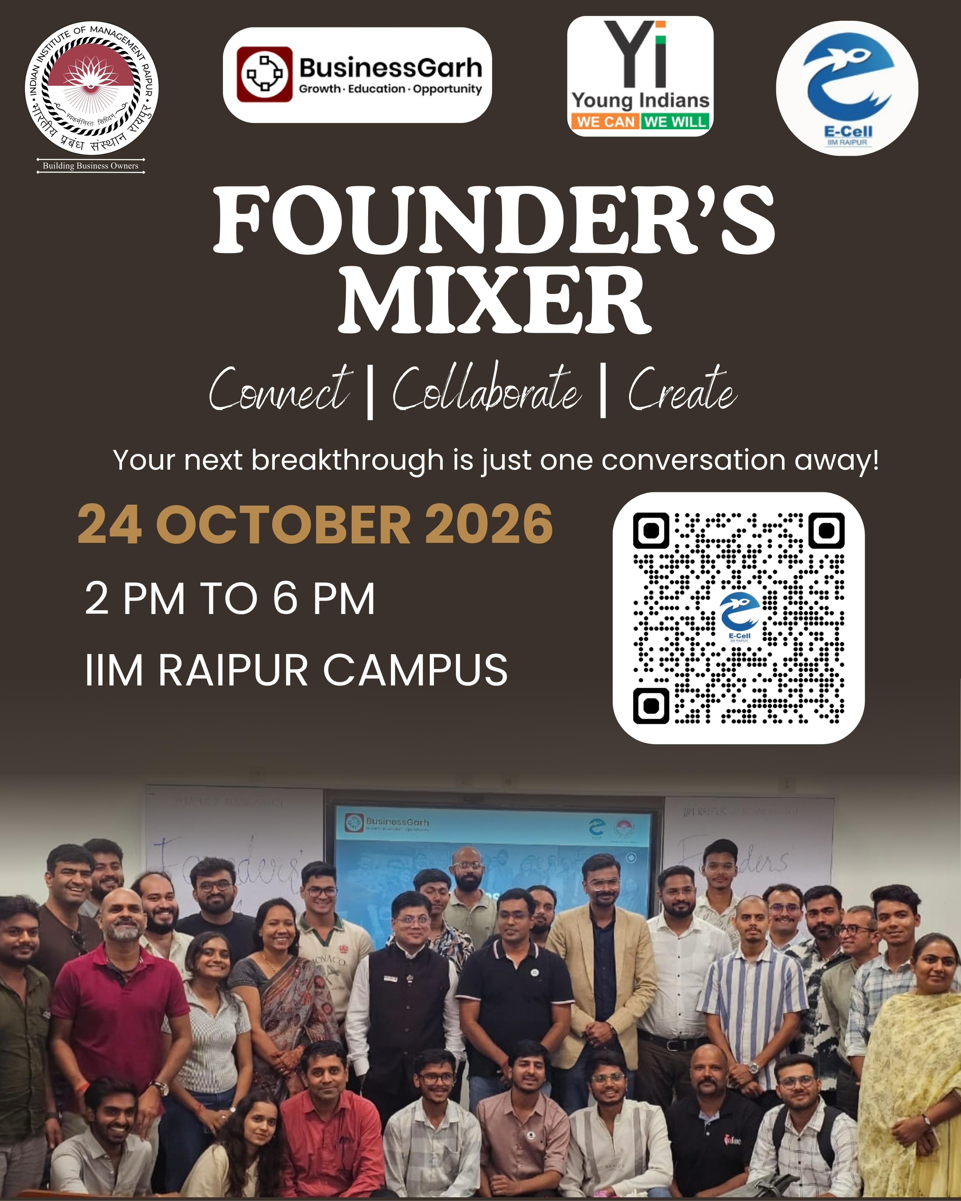 Founder's Mixer 2.0 poster